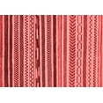 thumbnail image 1 of Ahgly Company Machine Washable Indoor Rectangle Abstract Red Modern Area Rugs, 6' x 9', 1 of 4