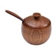 thumbnail image 1 of Tarro de especias de madera, bote de cocina multiusos retro para pimienta y sal de granja frasco individual, 1 of 9