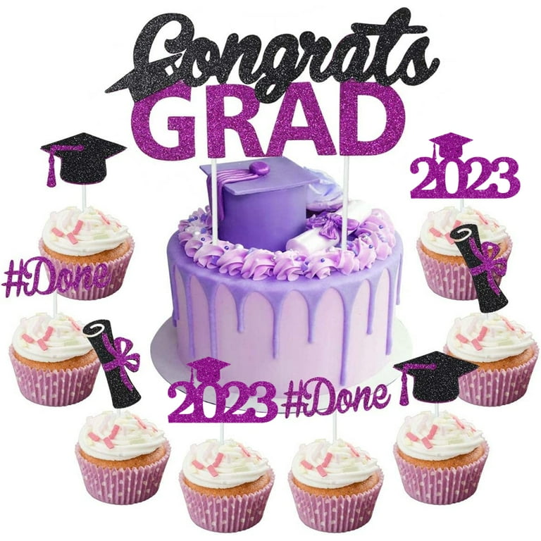 2024 Graduation Cupcake Stand: Your Year, Your Colors!