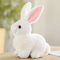 thumbnail image 1 of Juguete de peluche de conejo de simulación realista de 32/40cm, decoración del hogar de alta calidad, regalo de cumpleaños para niños zhangyuxiang LED, 1 of 2