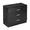 Black | 3 Drawers, variant on Hassch Simple End Table with Storage, Nightstand with 4 Drawers for Small Space, 25.98"L x 13"W x 28.5"H, White