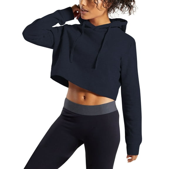 Hat and Beyond Women's Casual Crop Top Fleece Hoodie