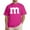 Hot Pink, variant on Men's Base Shirt Short Sleeve Letter Print Crewneck Pullover Top Blue XL