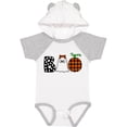 thumbnail image 3 of Inktastic Boo Halloween Ghost and Plaid Pumpkin Boys or Girls Baby Bodysuit, 3 of 5