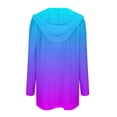 thumbnail image 4 of BODOAO Women's Cardigans Open Front Casual Lightweight Long Sleeve Knit Classic Fall Fashion Cardigan with Pockets Autumn and Winter Gradient Thin Mid Length Cardigan Side Pocket Jacket Beige S, 4 of 4