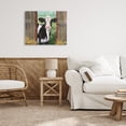 thumbnail image 3 of Stupell Industries Rustic Lodge Cow in Wooden Gate Canvas Art, 20 x 16, by George Dyachenko, 3 of 8