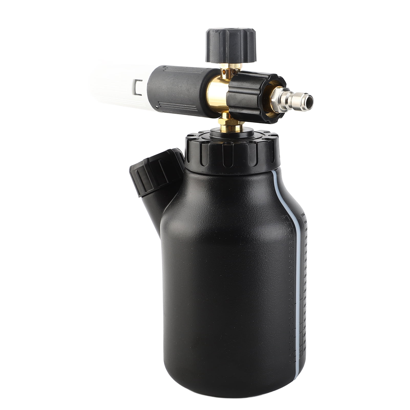 Wash Car Wash Sprayer Foam Gun Car Wash Sprayer Washer Foam Sprayer Foam Cannon Car Wash With 1/4 Quick Male Connector Measuring Cup Design Adjustable Nozzle For Car Cleaning