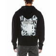 thumbnail image 2 of Helmut Lang mens  Scribble Hoodie, XL, Black, 2 of 3