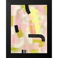 thumbnail image 2 of Galapon, Nikki 15x18 Black Modern Framed Museum Art Print Titled - Neon Marks I, 2 of 5