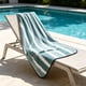 thumbnail image 5 of Toalla de baño multiusos absorbente de 140x70 cm, poliéster suave, secado rápido, bordes reforzados, para ducha, playa, gimnasio, piscina, uso doméstico, 5 of 6