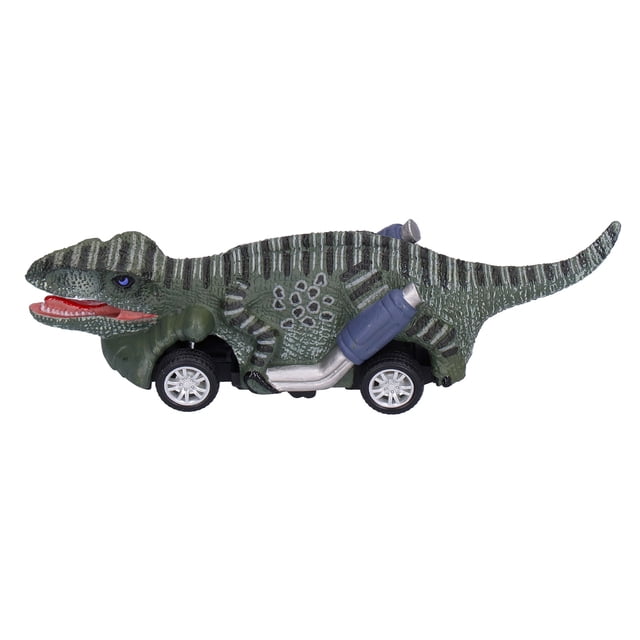 Los dinosaurios tiran hacia atrás del coche de juguete, larga vida útil, los coches de juguete extraíbles exquisitos para el regalo para la decoración del partido de los LHCER 1