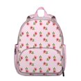 thumbnail image 1 of Floral and Skull Design Backpack - Spine-Friendly & Durable for Teens, 1 of 2