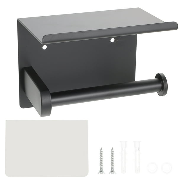 Portarrollos de papel higiénico de pared, sin perforaciones, para pared