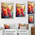 thumbnail image 4 of Designart "Vineyard Coral Symphony" Vineyard Floater Framed Wall Art Prints, 4 of 5