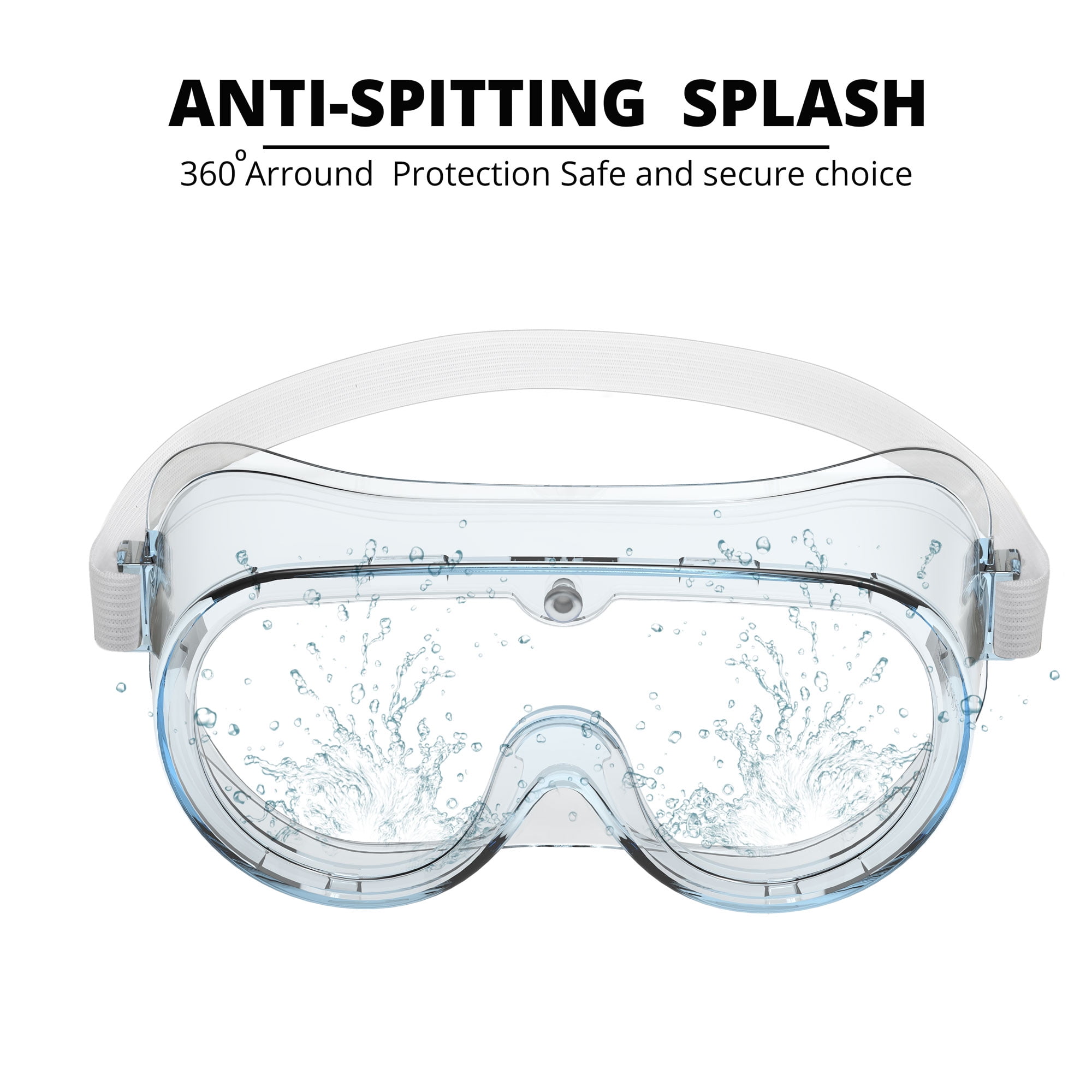 Details about   Hot Transparent Face Shield Clear Safety Goggles Vented Safety Goggles Eye Prote 