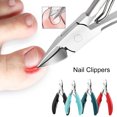 thumbnail image 1 of Pruning Pliers Sharp Lightweight Easy to Use Washable Safe Reduce Friction Stainless Steel Thick Nail Scissor Clipper for Home, 1 of 8