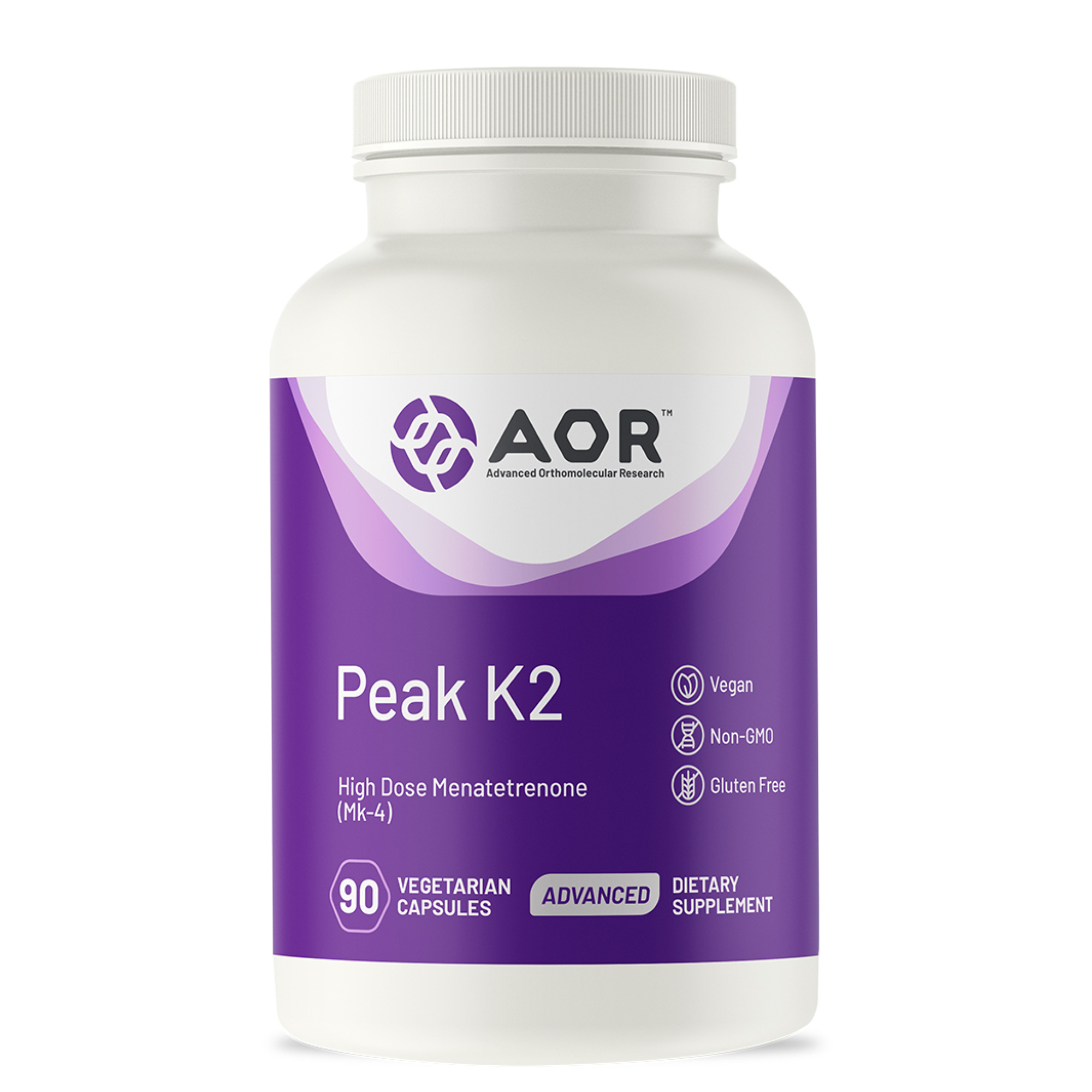 AOR, Peak K2, Supports Bone and Cardiovascular Health and Normal Blood