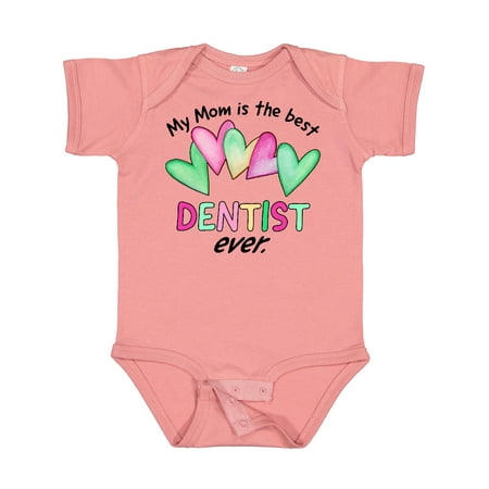 

Inktastic My Mom is the Best Dentist Ever Gift Baby Boy or Baby Girl Bodysuit
