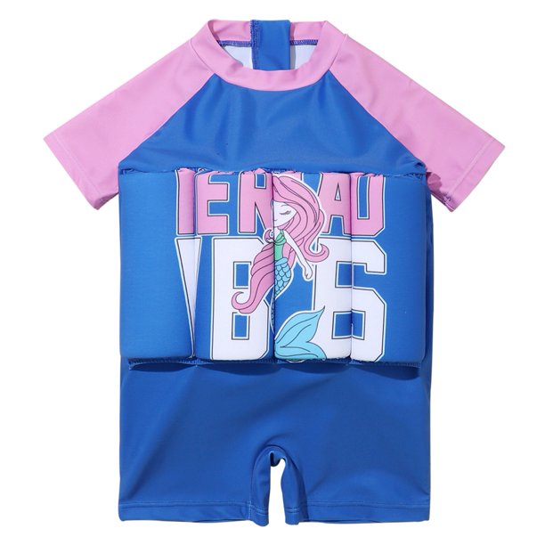 URMAGIC Toddler Kid Little Girl Boy Cartoon One Piece Flotation