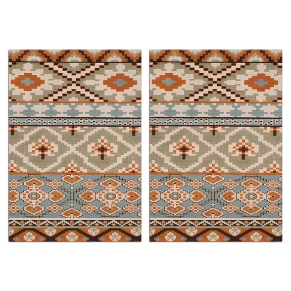 Boho Floral Kitchen Towels Set Of 2, Absorbent and Soft Dish Towels for Farmhouse Decor, Country Kitchen.