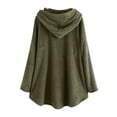 thumbnail image 4 of Pntutb - Sudadera con capucha para mujer con bordado de gato, talla grande Pntutb Pntutb-1366, 4 of 5