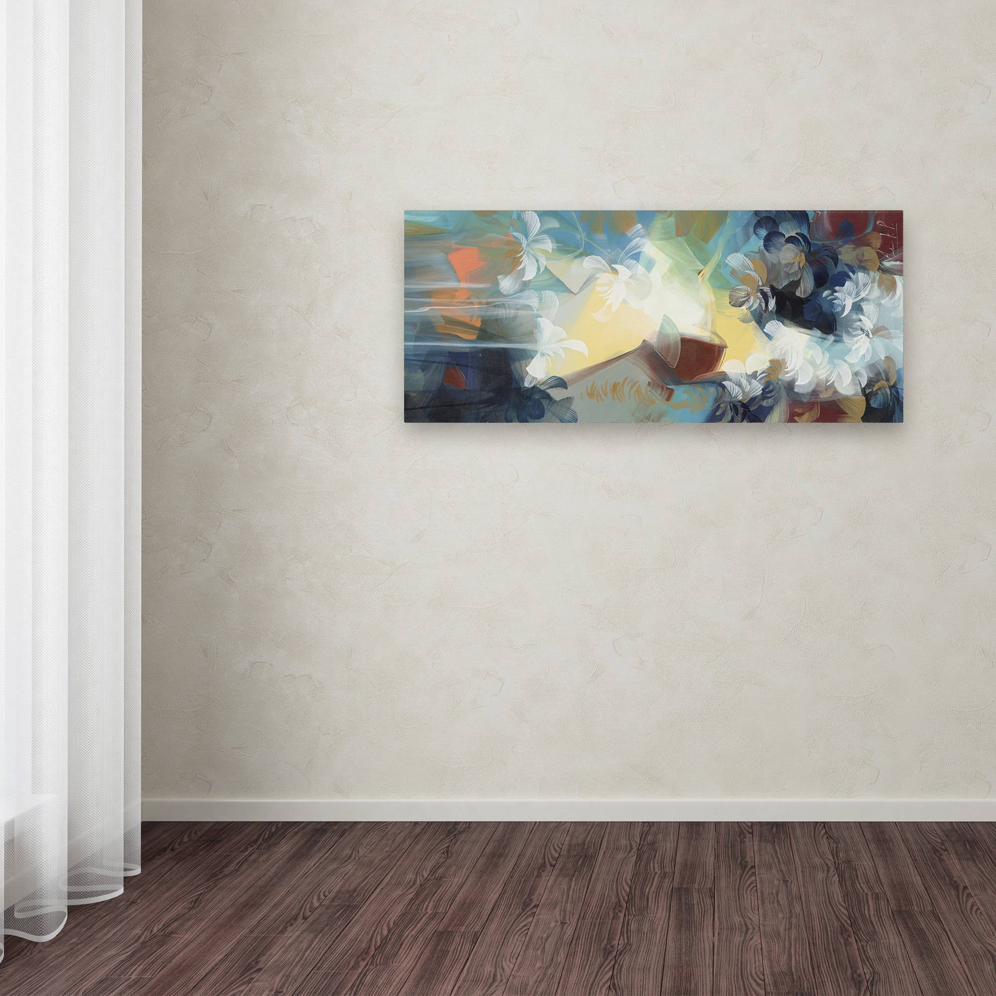 Trademark Fine Art "Sunset" Canvas Art by Masters Fine Art