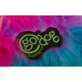 thumbnail image 5 of goDog Furballz Squeaky Plush Ball Dog Toy, Chew Guard Technology - Rainbow, Small, 5 of 7