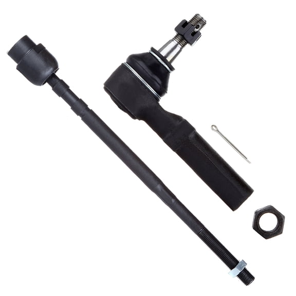 SCITOO 2pcs Suspension Kit 1 Front Outer 1 Inner Tie Rods Fit For 2005-2008 For Buick Allure Century LaCrosse Regal For Chevy Impala Monte Carlo For Oldsmobile Intrigue For Pontiac Grand Prix Es3459