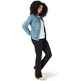 thumbnail image 5 of Wrangler Womens Relaxed Fit Memory Maker Jean Jacket Large Basin, 5 of 6