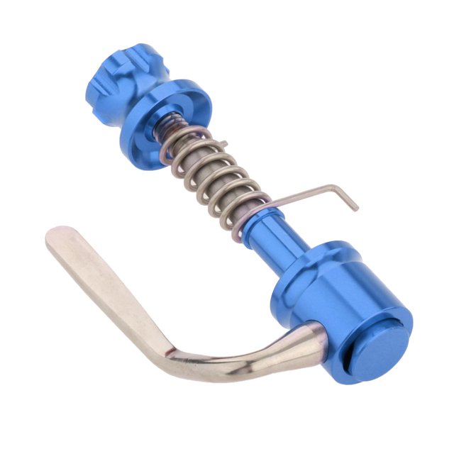 jinwen Quick Release Seat Post Clamp Skewer Bolt Bike Cycle Parts Blue