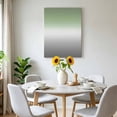 thumbnail image 6 of Canvas Wall Art Sage Green Canvas Art Print and Grey Ombre Color Gradient Pictures Wall Decor for Living Room Bedroom Artwork Decorations Stretched Framed Ready to Hang 24"x32, 6 of 9