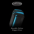thumbnail image 5 of Casemaster Plazma Pro Dart Case Black with Blue Zipper and Phone Pocket, 5 of 10