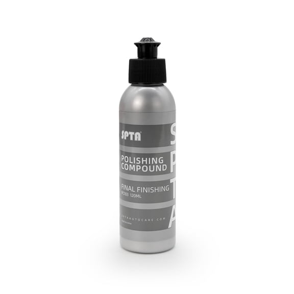SPTA 1Pc 4.06oz (120ml) Final Finish Polishing Compound, Car Scratch & Swirl Remover Rubbing Compound & Finishing Polish Buffing Compound Swirl Remover for Automotive Paint Correction