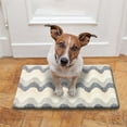 thumbnail image 4 of JingChun Super Soft Bathroom Rug 15"x23" Non Slip Washable Bath Mat Microfiber Absorbent Bath Rug for Bathroom Indoor Doormat Shower Tub, 4 of 6