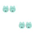 thumbnail image 1 of VONKY 2 Pieces Piano Fingers Trainer Hand Corrector Grips Sensitivity Strength Exerciser Silicone Training Device Soft Tools Cyan 2PCS, 1 of 6