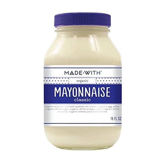 MadeWith 16 oz Organic Mayonnaise, Pack of 6