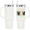 thumbnail image 2 of Wife Mom Nurse 40oz Tumbler With Handle Gifts For Family Slim Tumbler With Lid And Straw For Home, 2 of 6