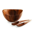 thumbnail image 2 of Nambe Gourmet Harmony 3 Piece Wooden Salad Set, 2 of 2