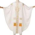 thumbnail image 3 of BLESSUME Priest Celebrant Chasuble Catholic Church Father Mass Vestments Robe, 3 of 6