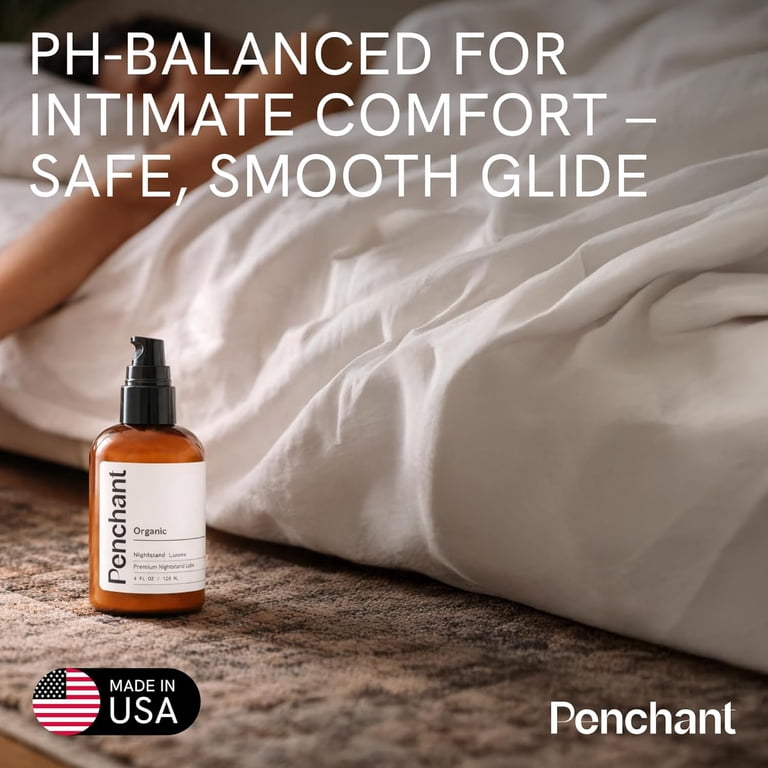 penchant organic aloe-based personal lubricant Penchant Organic Aloe-Based Lube for Women, Men & Couples - Edible Personal  Pleasure, 8oz