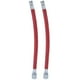 thumbnail image 1 of Paquete de 2 herramientas de inflado para neumáticos de bicicleta, tubos de extensión de bomba de bicicleta plateados para ciclismo al aire libre, 1 of 8
