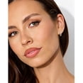 thumbnail image 2 of VEEDOFA Silver Plated Hoop Earrings for Women,Lightweight Hypoallergenic 925 Sterling Silver Post CZ Rhinestone Hoops, 2 of 7