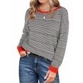 thumbnail image 6 of Zeagoo Womens Sweaters Cute Long Sleeve Off The Shoulder Pullover Tops Hollow Out Crochet Dressy Casual Outfits, 6 of 6
