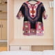 thumbnail image 2 of Camiseta africana dashiki, estilo tradicional de verano, estampado floral. Talla única, 2 of 8