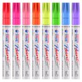 thumbnail image 1 of Marcadores de pintura TFIVE fluorescentes, 8 colores, neón, resistentes al agua UV, 1 of 7