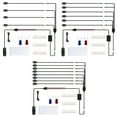 thumbnail image 4 of Dalazy Energy Saving LED Lamps For Car Easy Install Wide Application Shock-proof Car Underglow Lamp One drag eight 1Set, 4 of 6