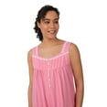 thumbnail image 5 of Aria Women's Sleeveless 40" Cotton Nightgown, Sizes XS-5X, 5 of 6