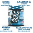 thumbnail image 4 of BPI Sports Best BCAA Powder, Blue Raspberry, 10.58 oz, 30 Servings, Amino Acids for Muscle Recovery, 4 of 9