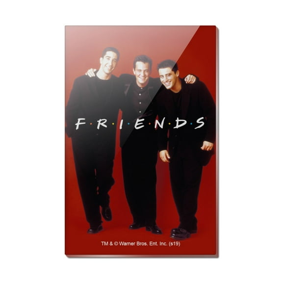 Friends The Boys Rectangle Acrylic Fridge Refrigerator Magnet