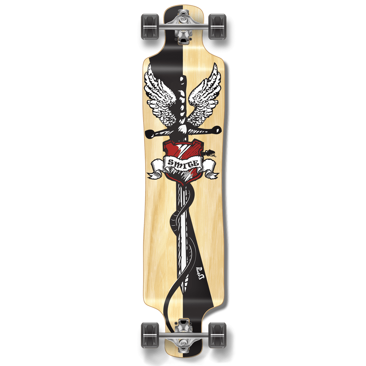 Magneto Longboards Bamboo Longboards | 38.5” x 9” | for